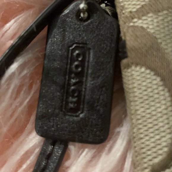 Authentic Monogram Coach Wristlet - Picture 3 of 5